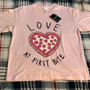 “Love At First Bite” Forever 21 Pajama Shirt